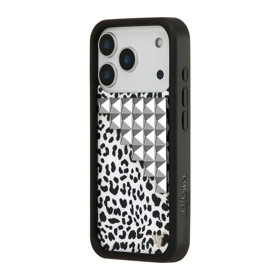 Snow Meow Stud iPhone Case