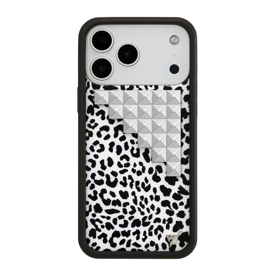 Snow Meow Stud iPhone Case