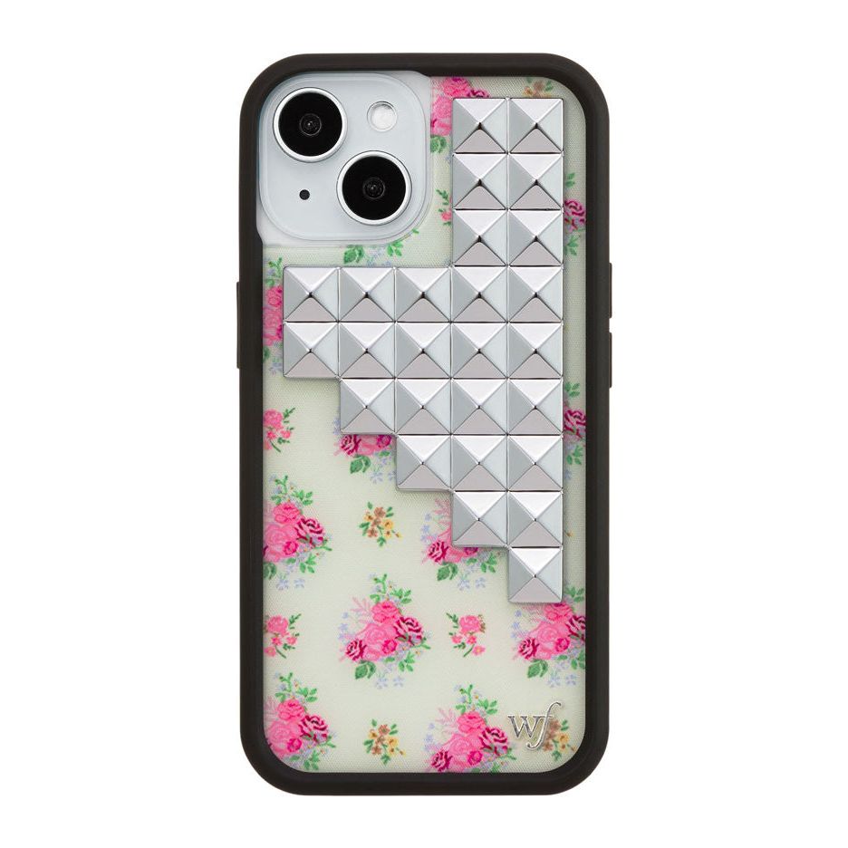 Vintage Floral Stud iPhone Case