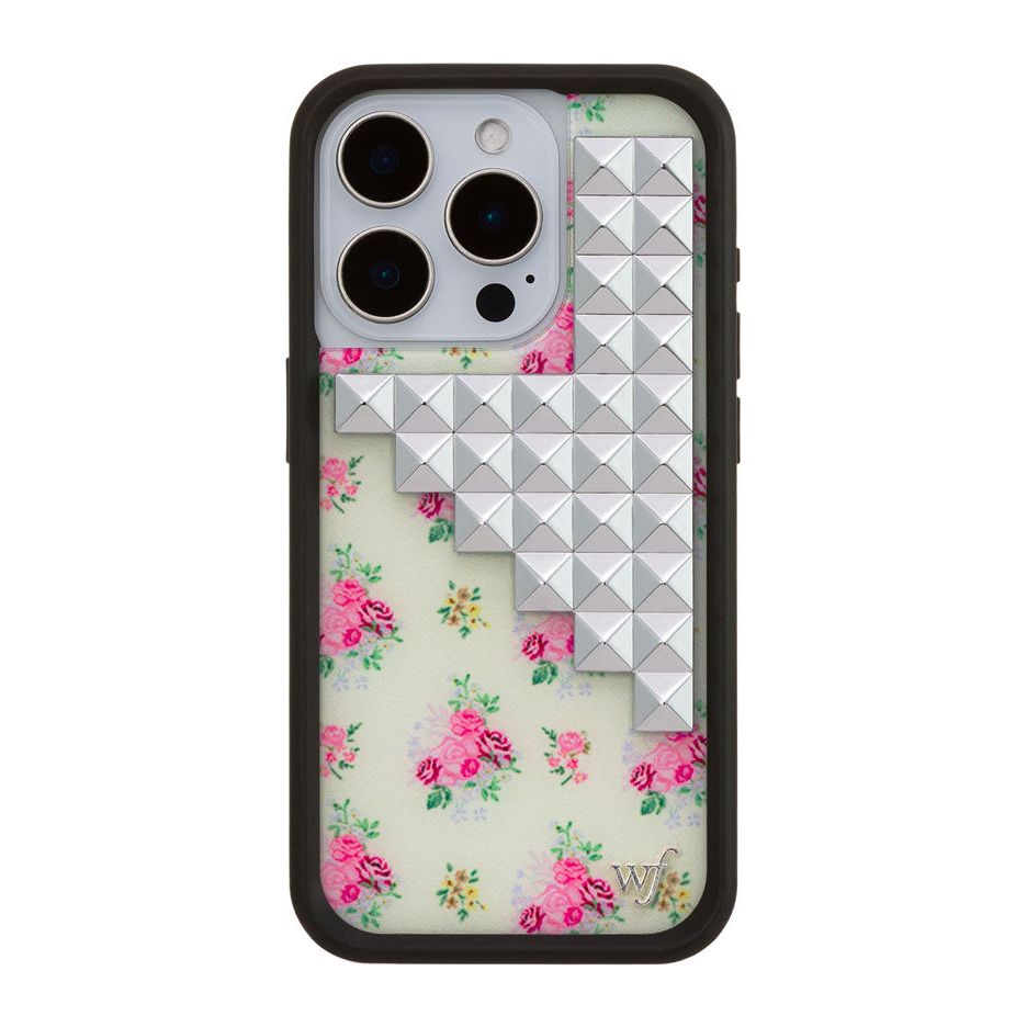 Vintage Floral Stud iPhone Case
