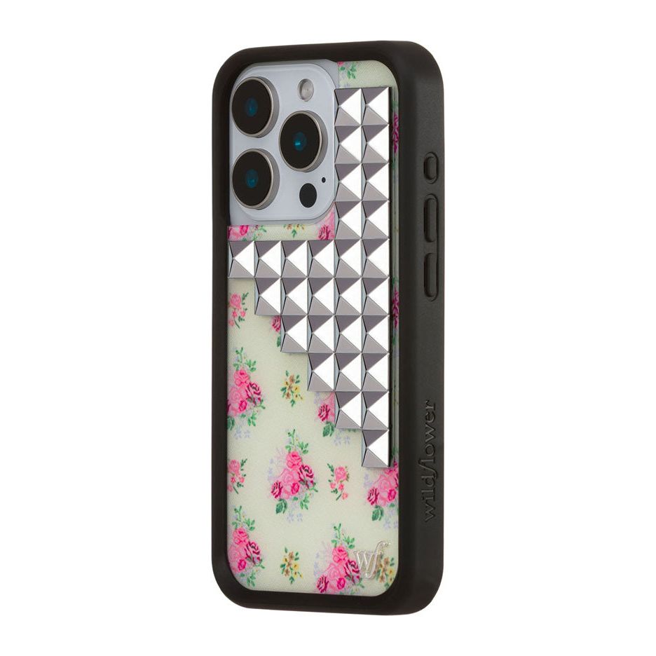 Vintage Floral Stud iPhone Case