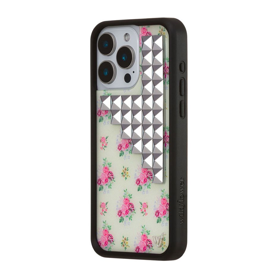 Vintage Floral Stud iPhone Case