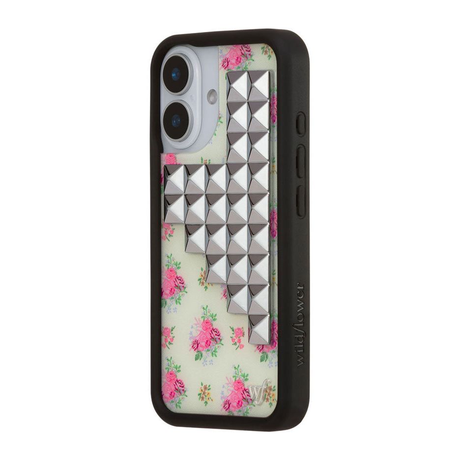 Vintage Floral Stud iPhone Case