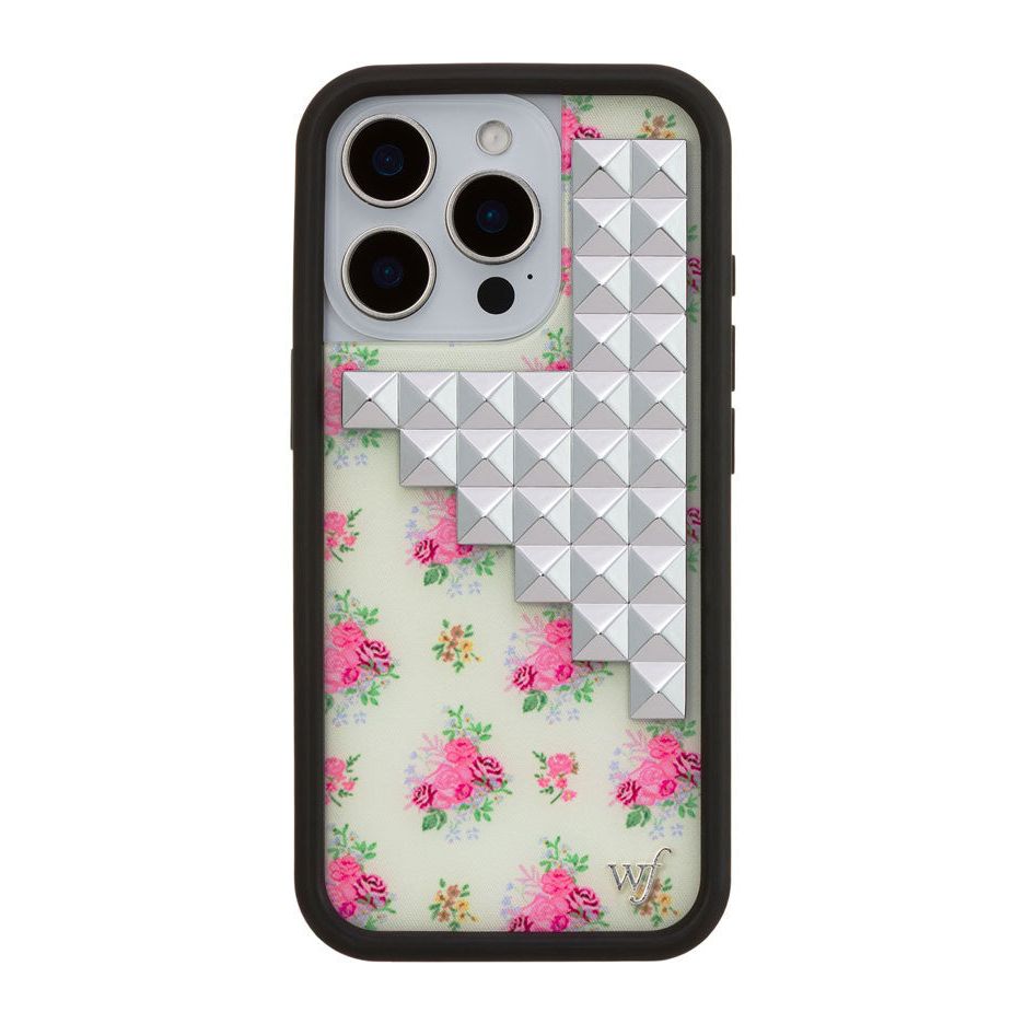 Vintage Floral Stud iPhone Case