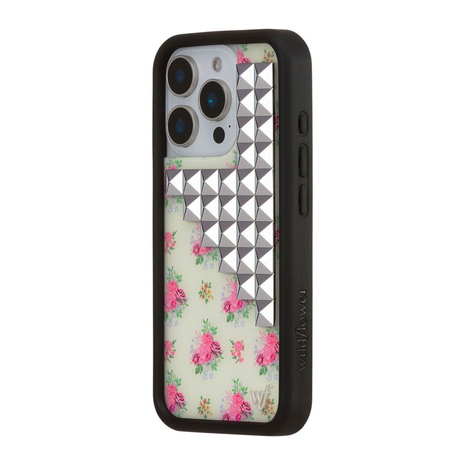 Vintage Floral Stud iPhone Case
