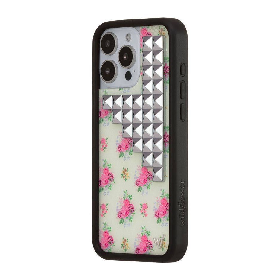 Vintage Floral Stud iPhone Case