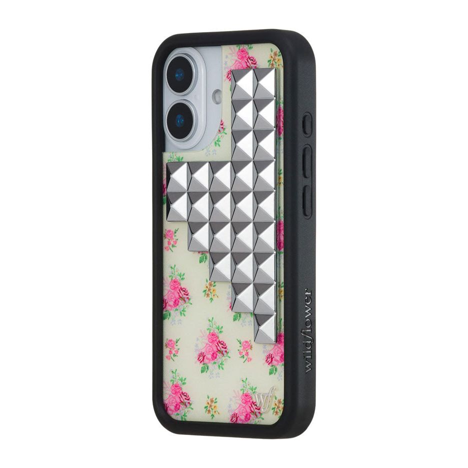 Vintage Floral Stud iPhone Case