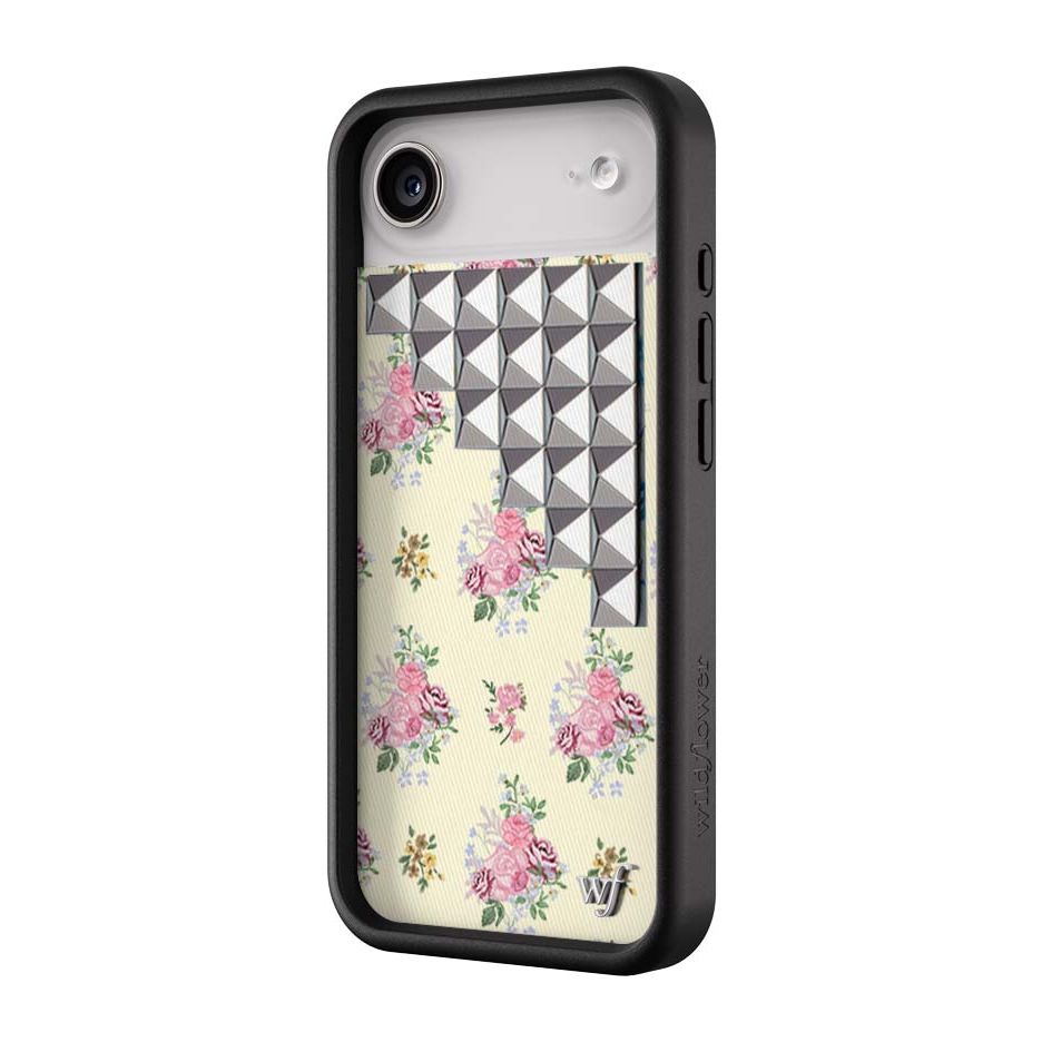 Vintage Floral Stud iPhone Case