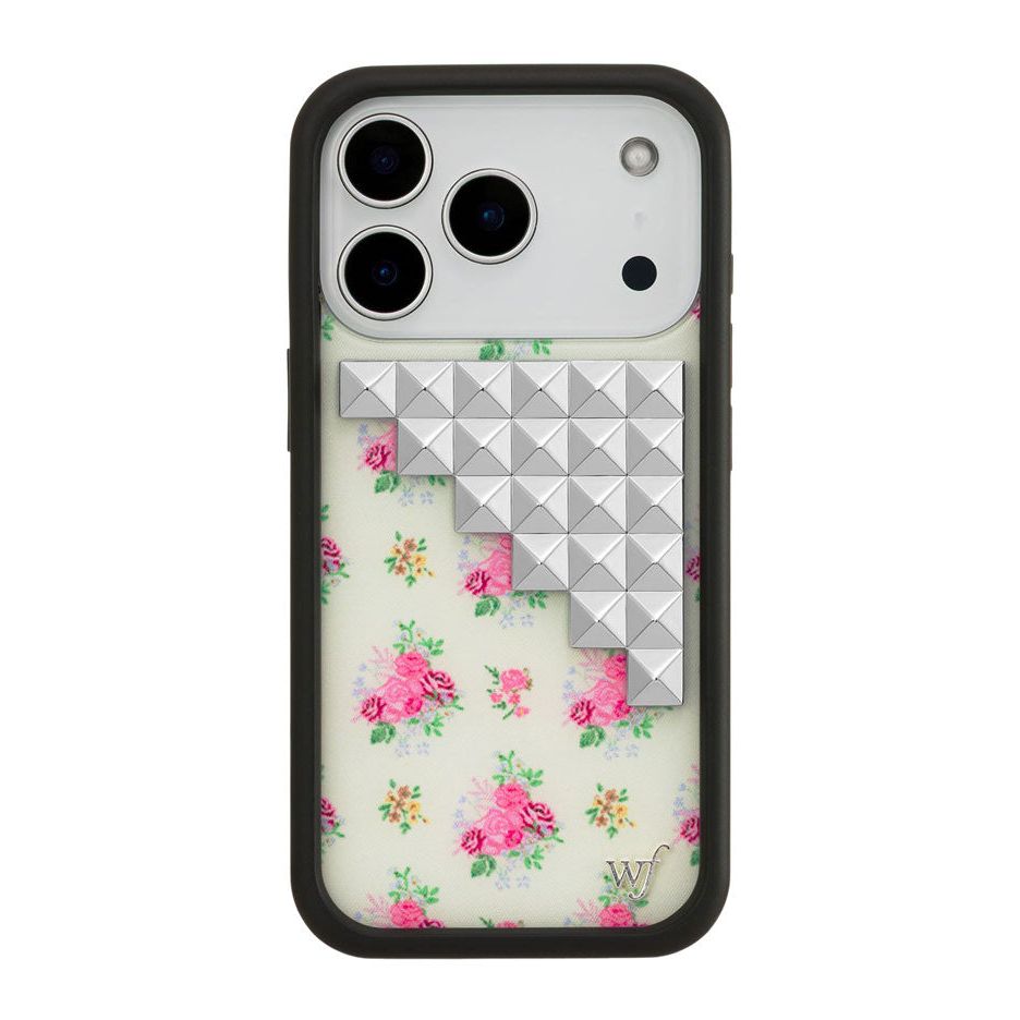 Vintage Floral Stud iPhone Case
