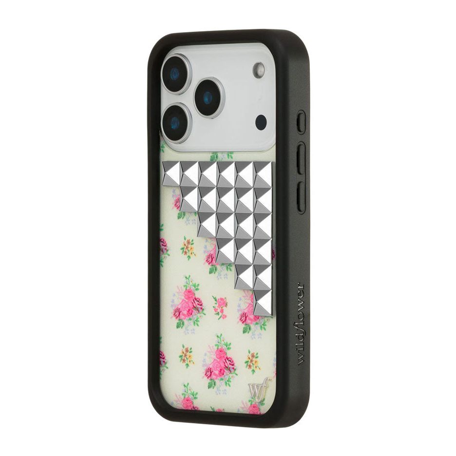 Vintage Floral Stud iPhone Case