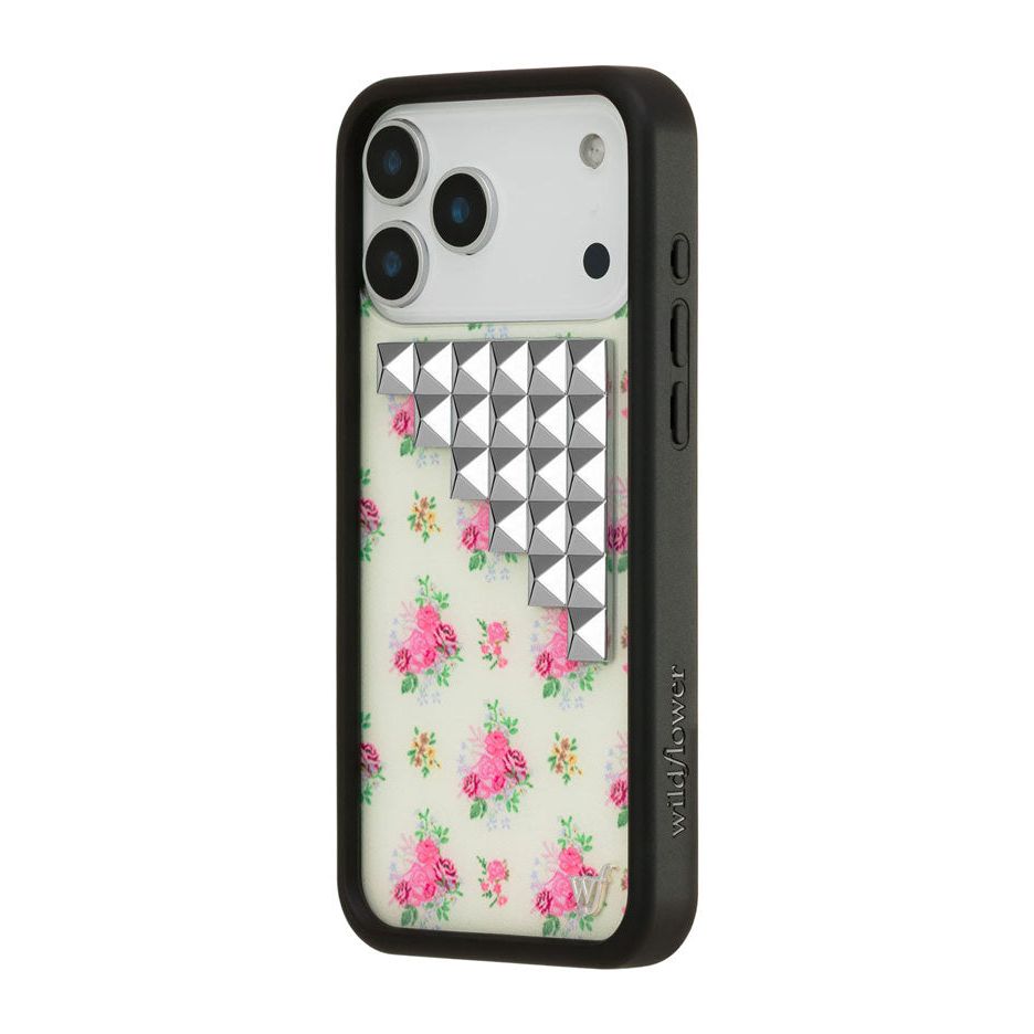 Vintage Floral Stud iPhone Case