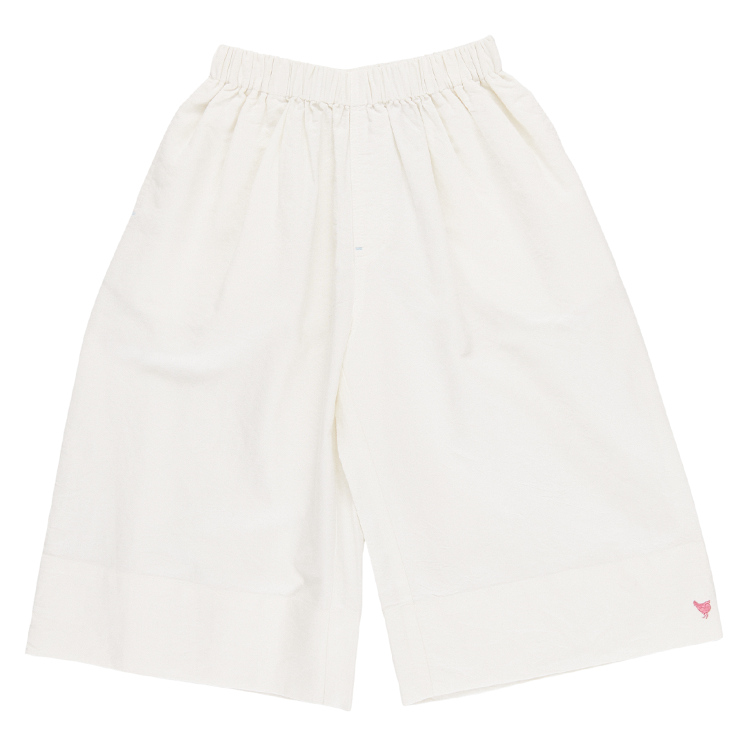 girls wylie pants | white