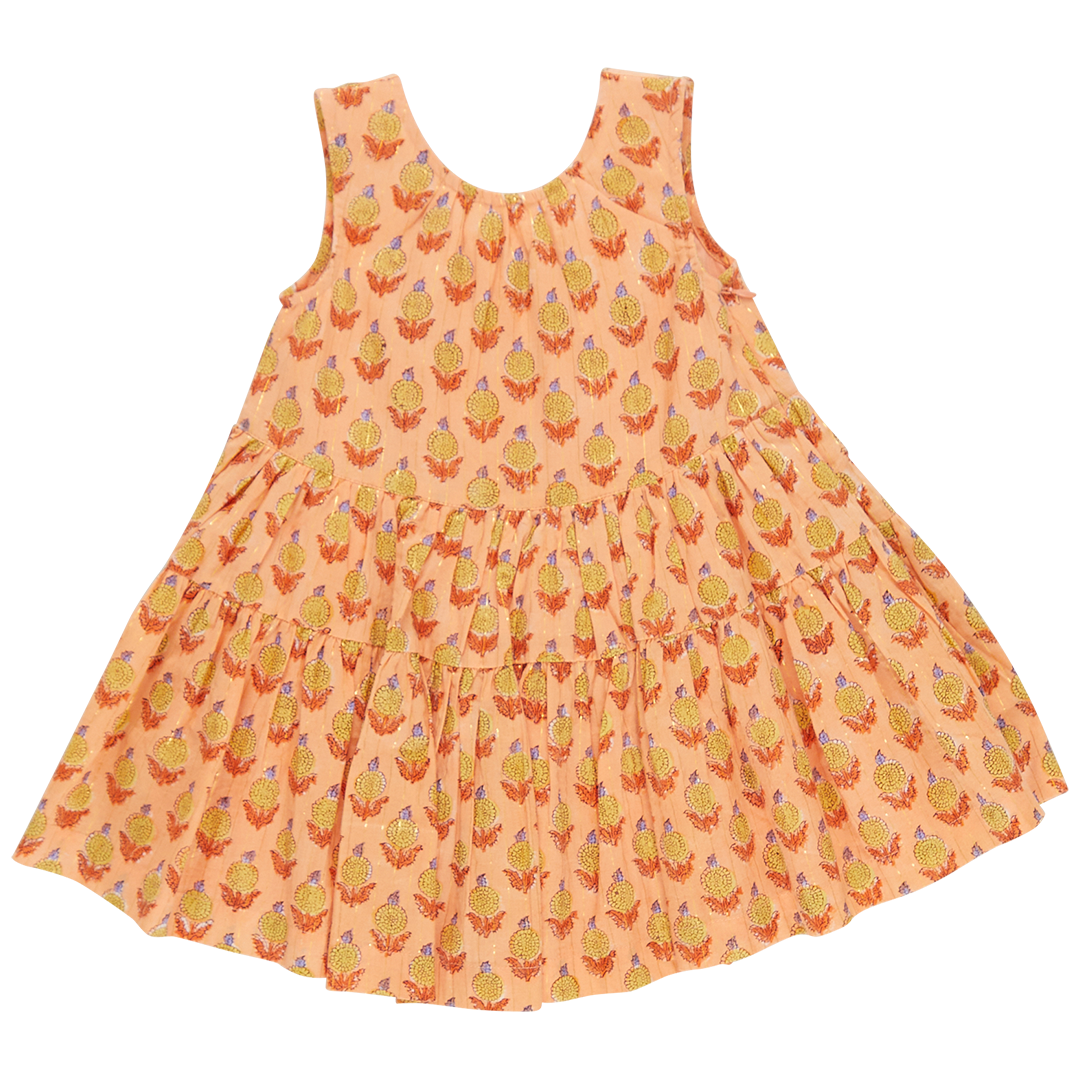 eloise dress | orange dahlia