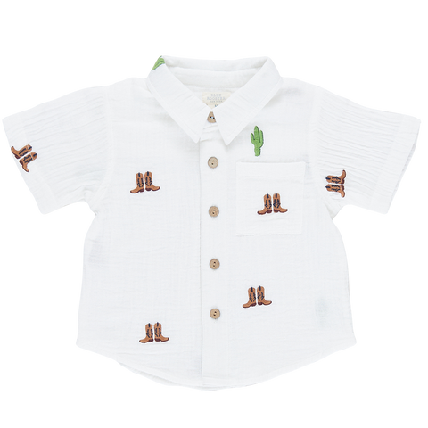 boys jack shirt | rodeo embroidery