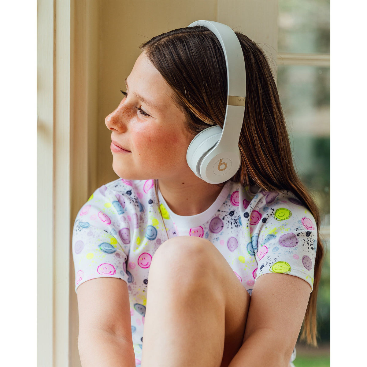 The Organic Short Sleeve Pajama Set [Smile]