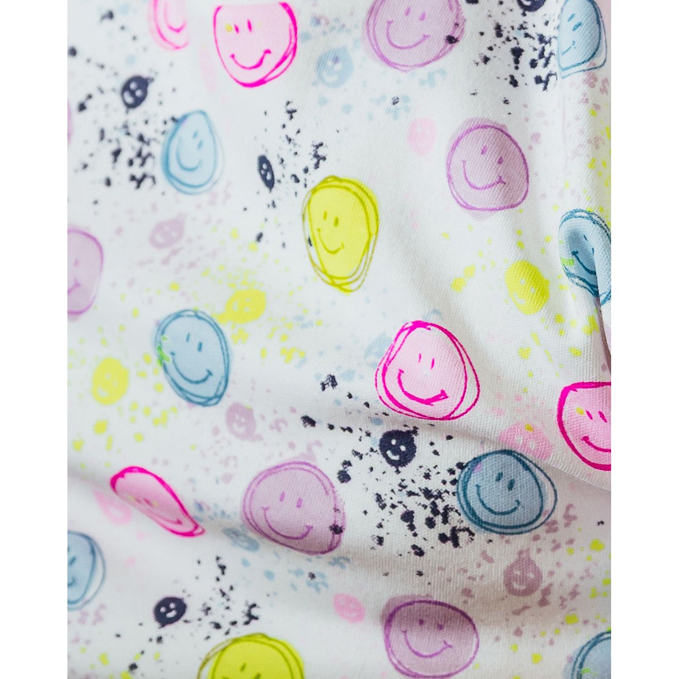 The Organic Short Sleeve Pajama Set [Smile]