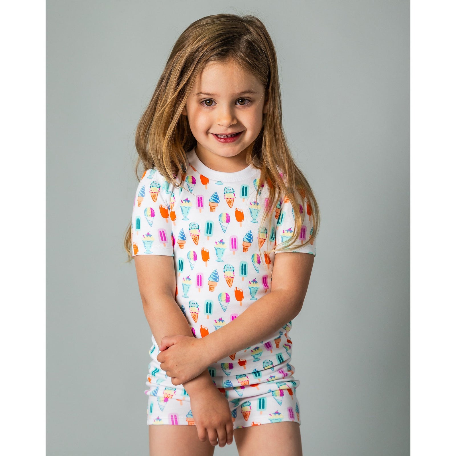 The Organic Short Sleeve Pajama Set [Sundae Funday]