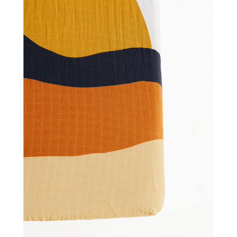 Sunset Crib Sheet