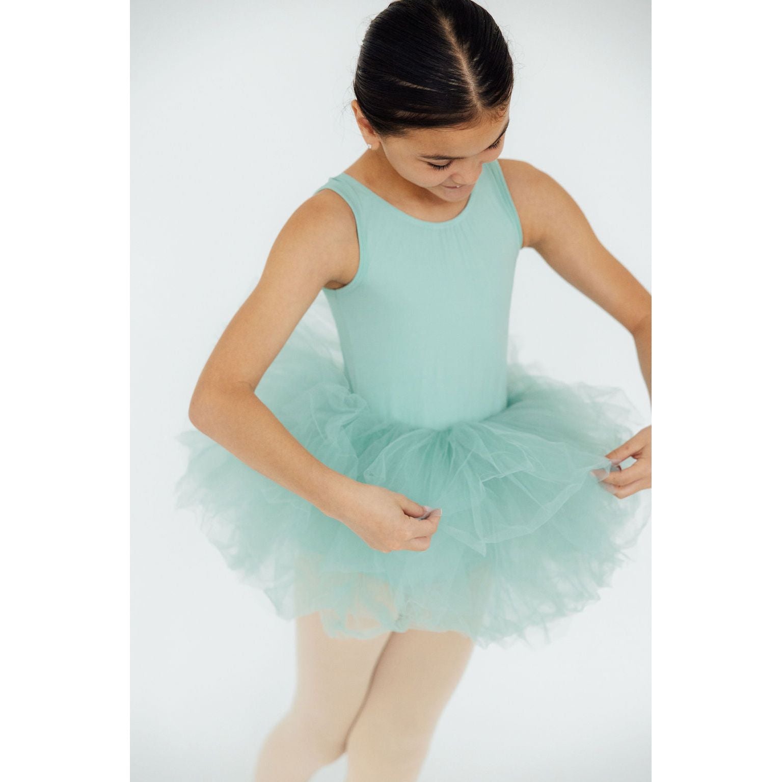 Sage Tank Tutu Leotard