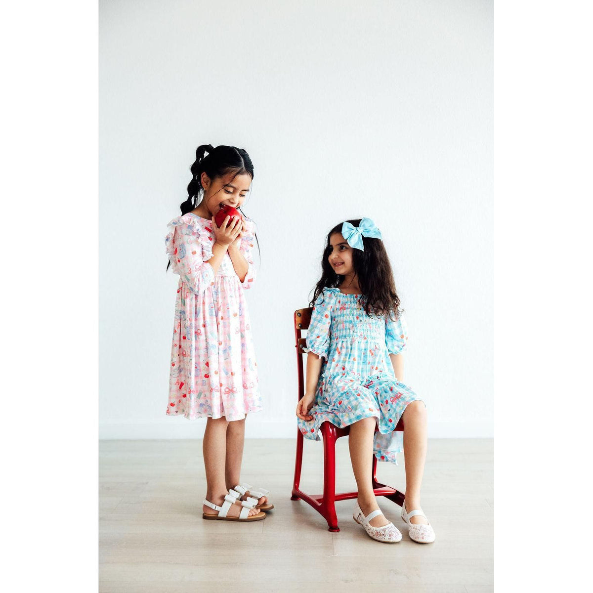School Days 3/4 Ruffle Twirl Dress