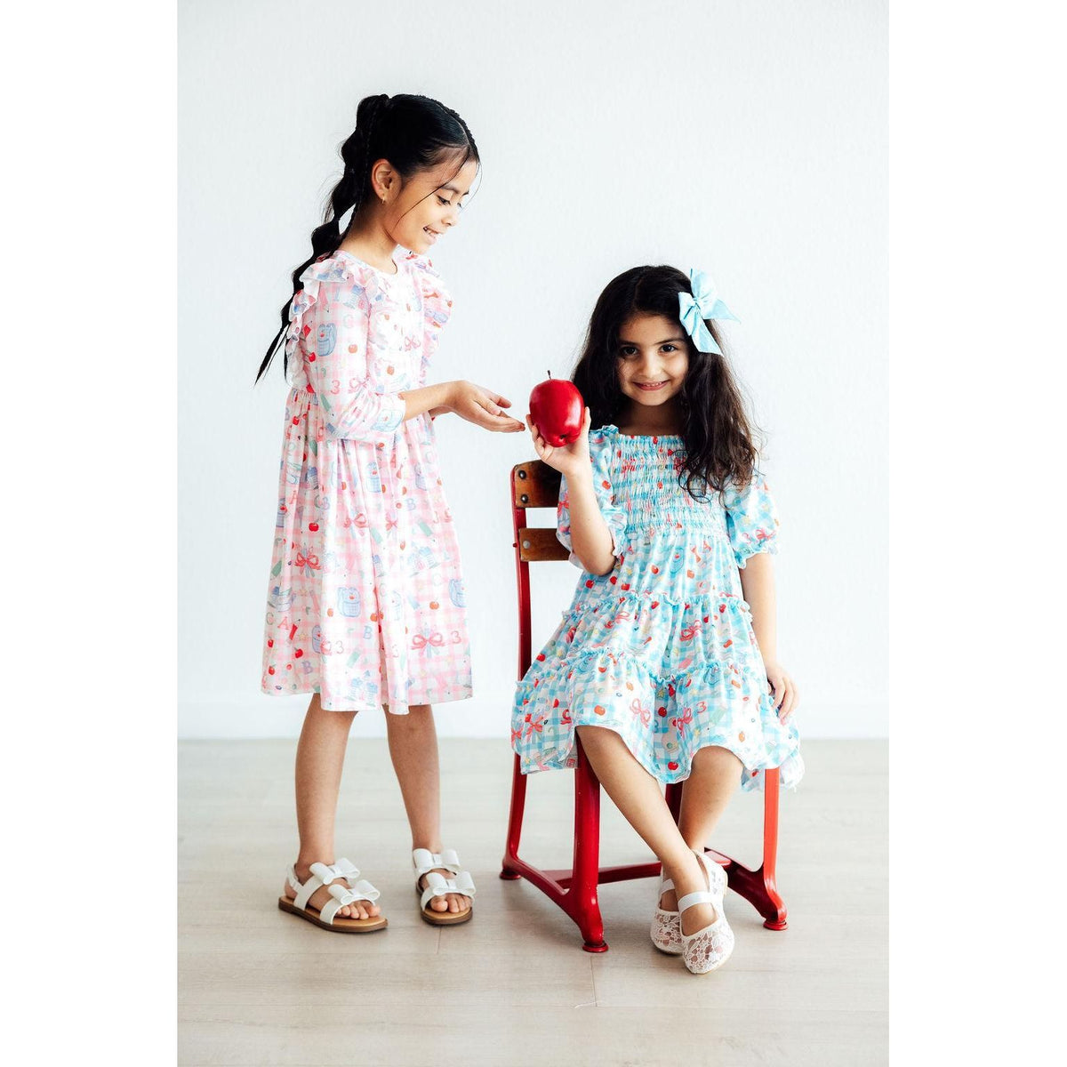 School Days 3/4 Ruffle Twirl Dress