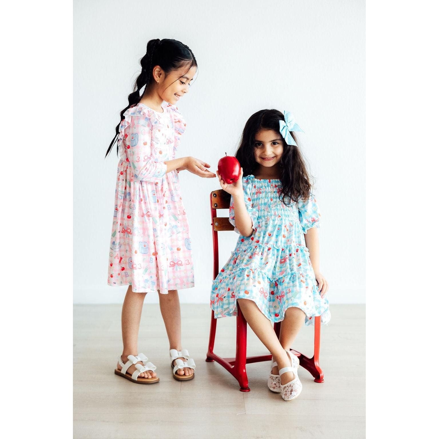 School Days 3/4 Ruffle Twirl Dress