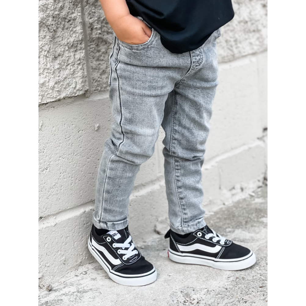 Grey Wash Denim