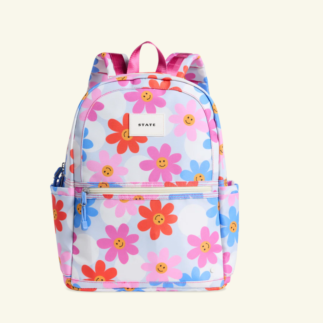 kane kids double pocket backpack | daisies