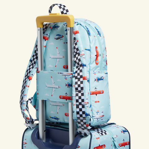 kane kids mini travel backpack | airplanes