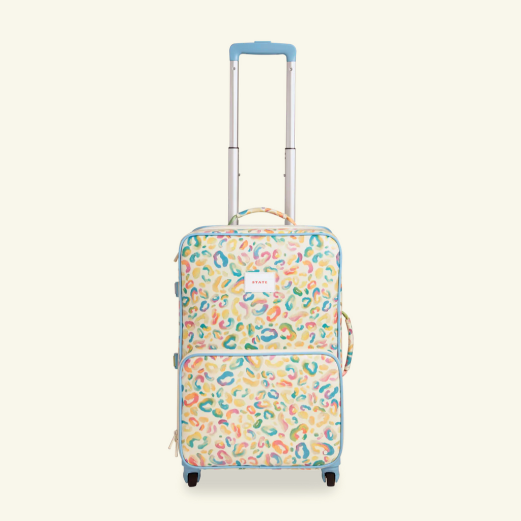 logan suitcase | painterly animal