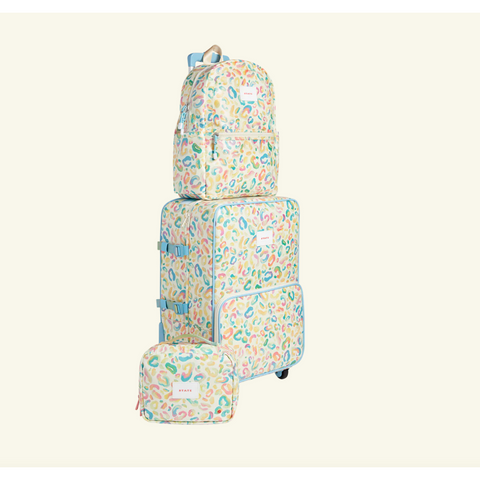 logan suitcase | painterly animal