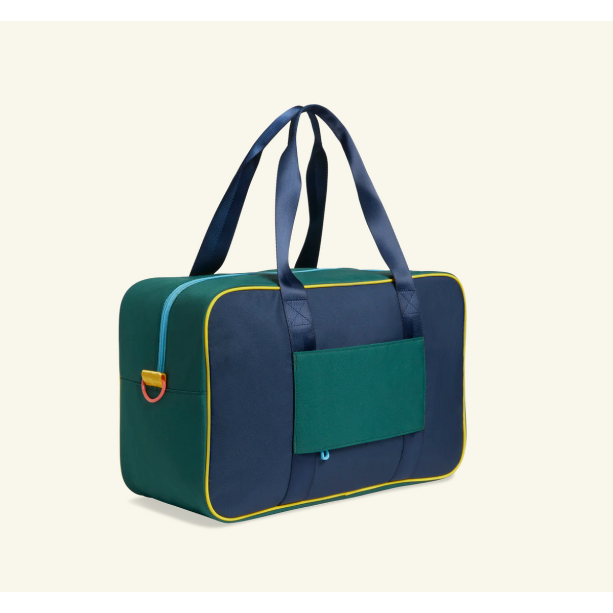 rockaway duffle | green/navy