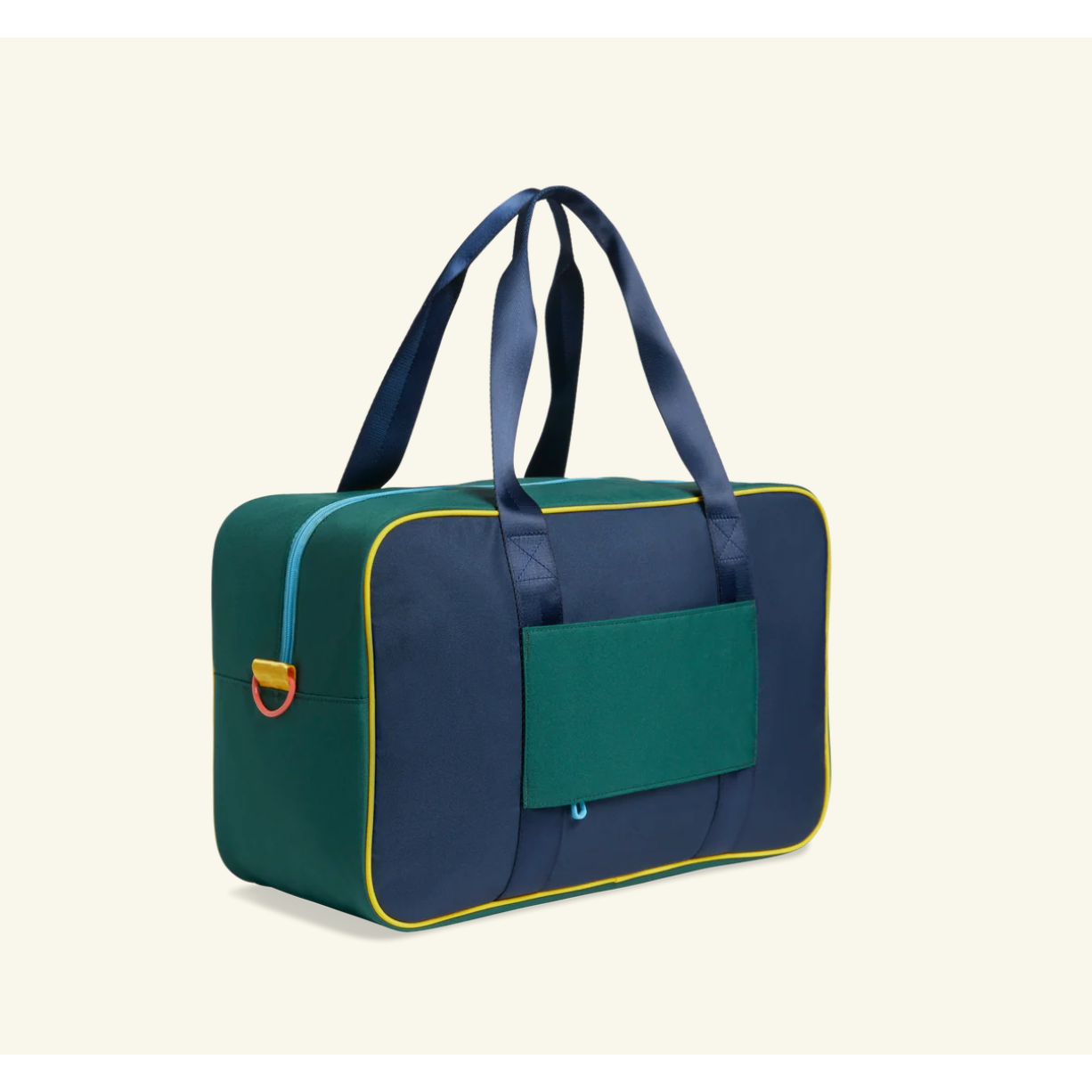 rockaway duffle | green/navy