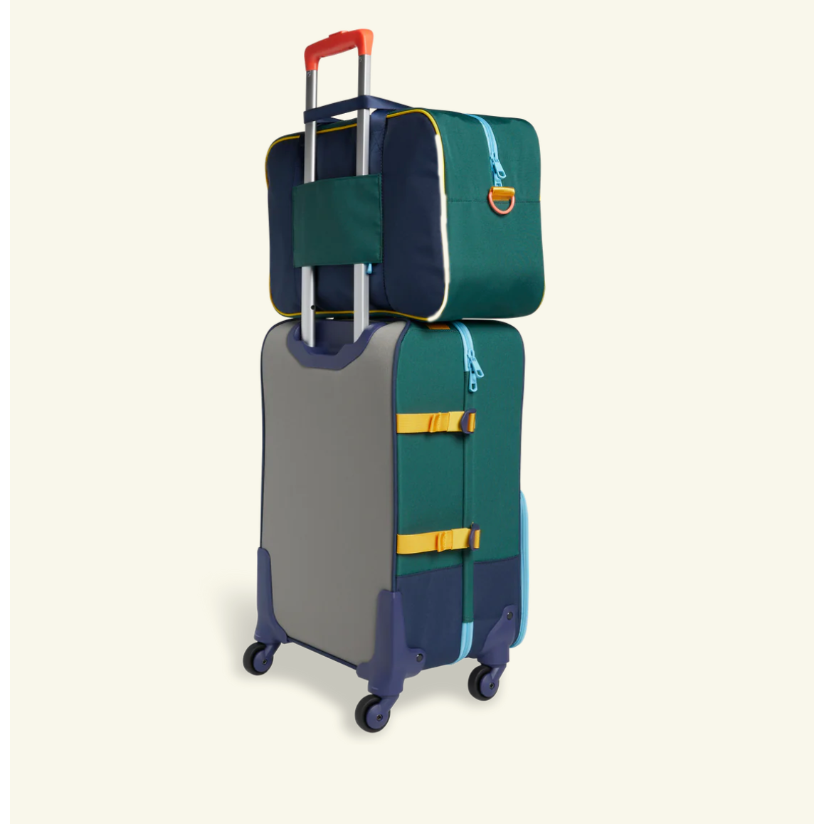 rockaway duffle | green/navy