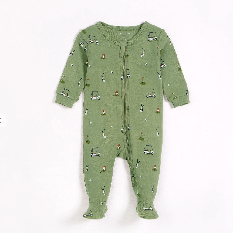 pj onesie | golf