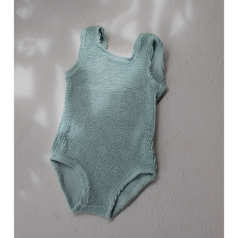 crinkle one piece | mint