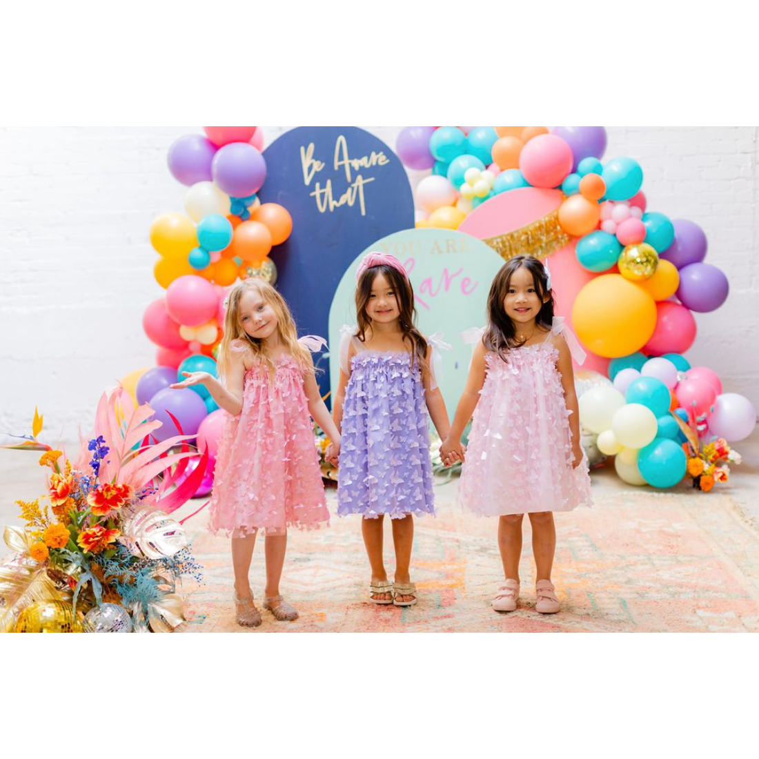 butterfly dress | lavender