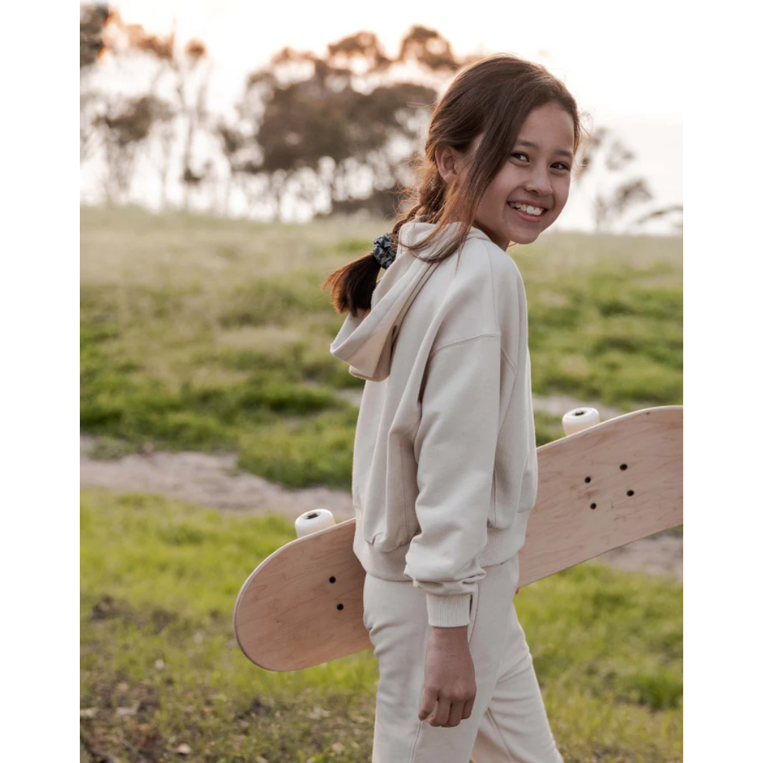 cardiff boxy hoodie | natural