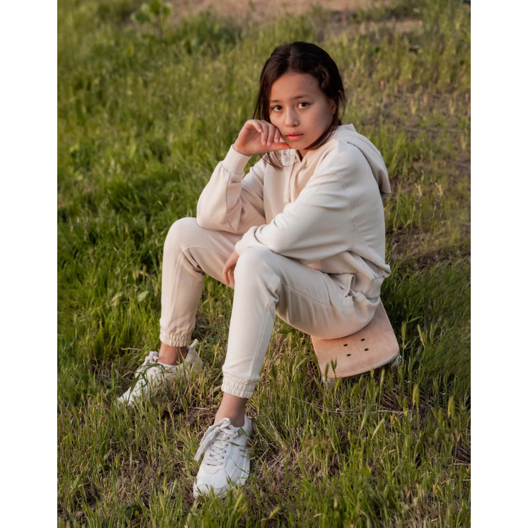 cardiff boxy hoodie | natural