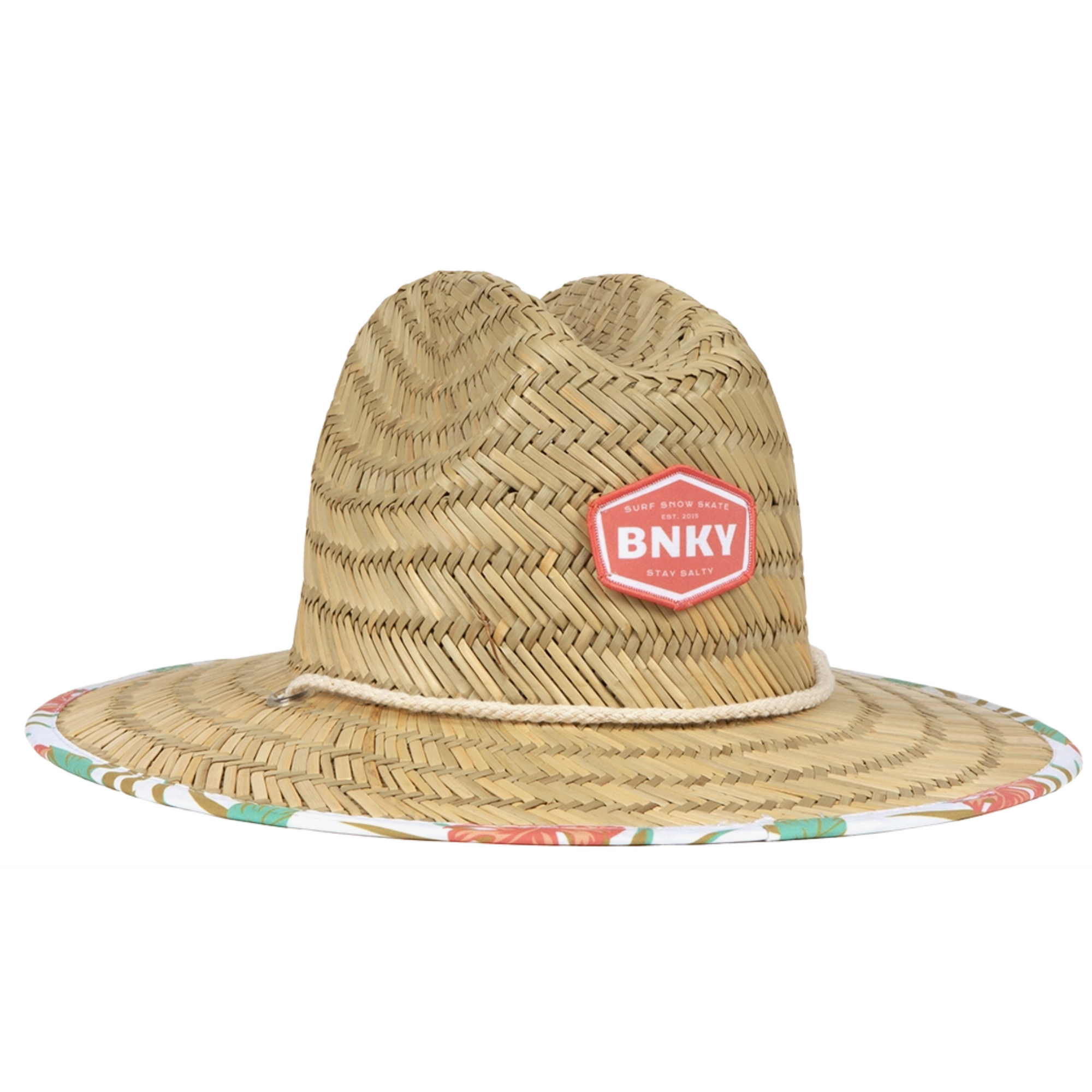 barney patrol (coral) straw hat