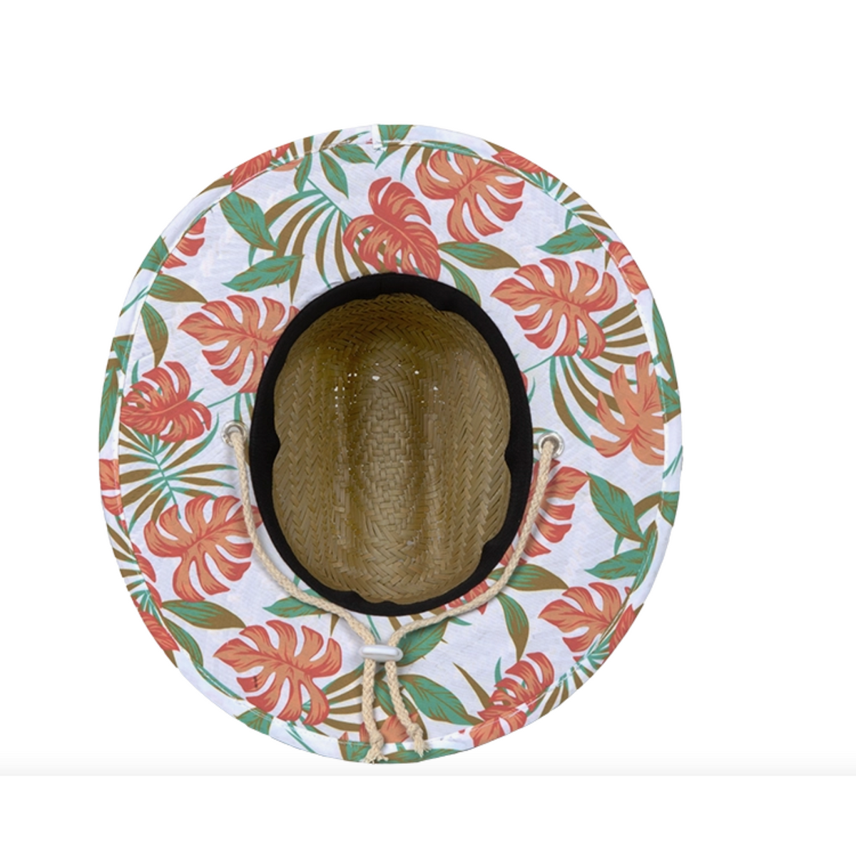 barney patrol (coral) straw hat