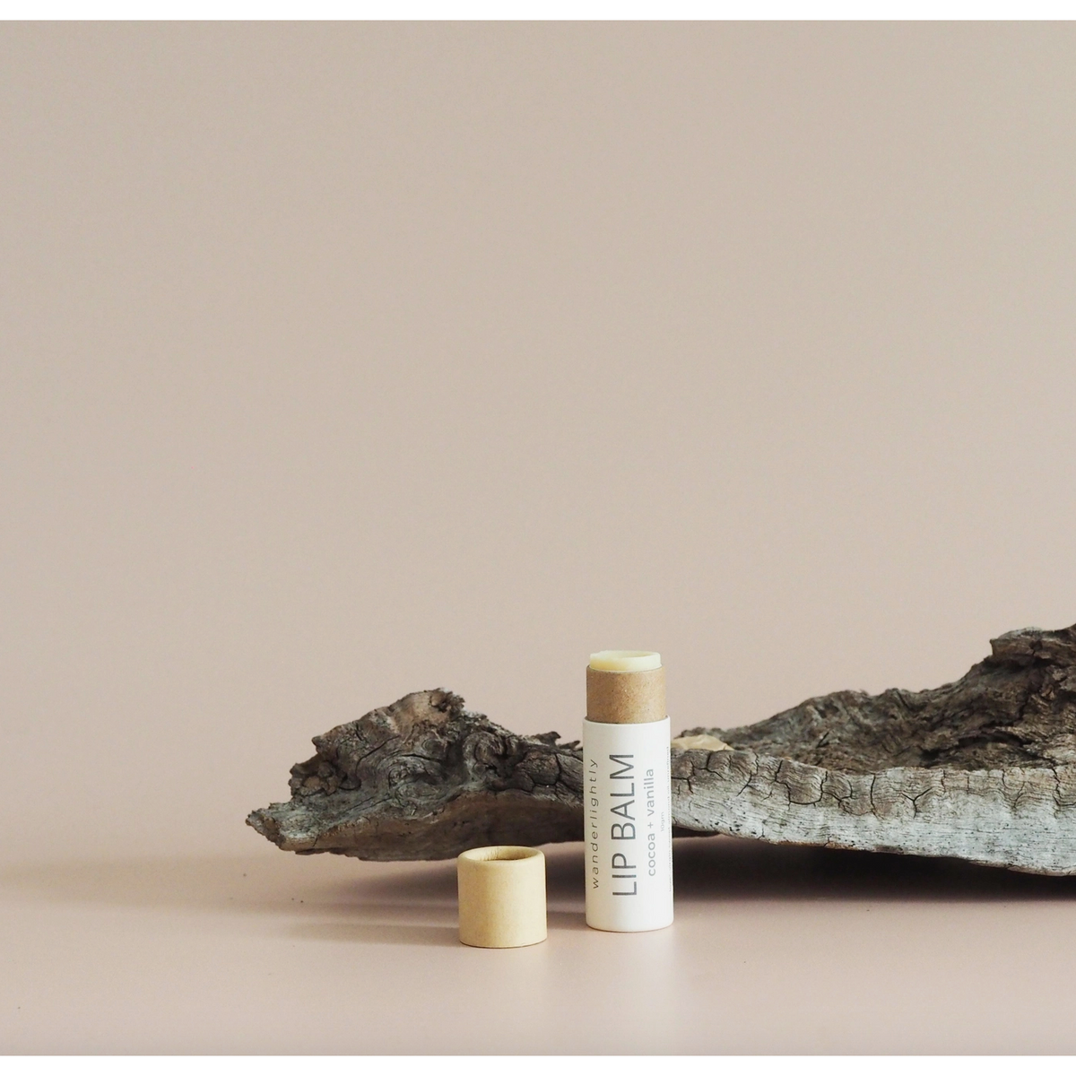 cocoa + vanilla lipbalm
