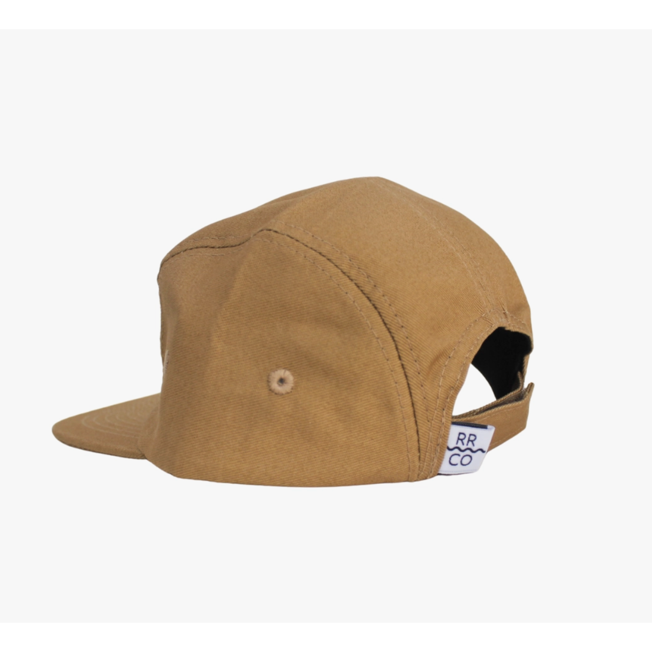 triceratops cotton five-panel hat in khaki