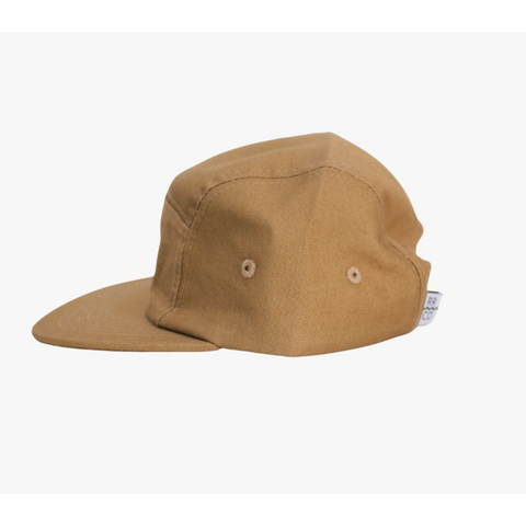 triceratops cotton five-panel hat in khaki