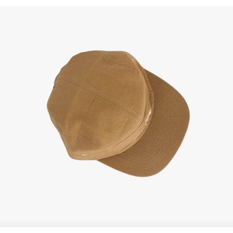 triceratops cotton five-panel hat in khaki