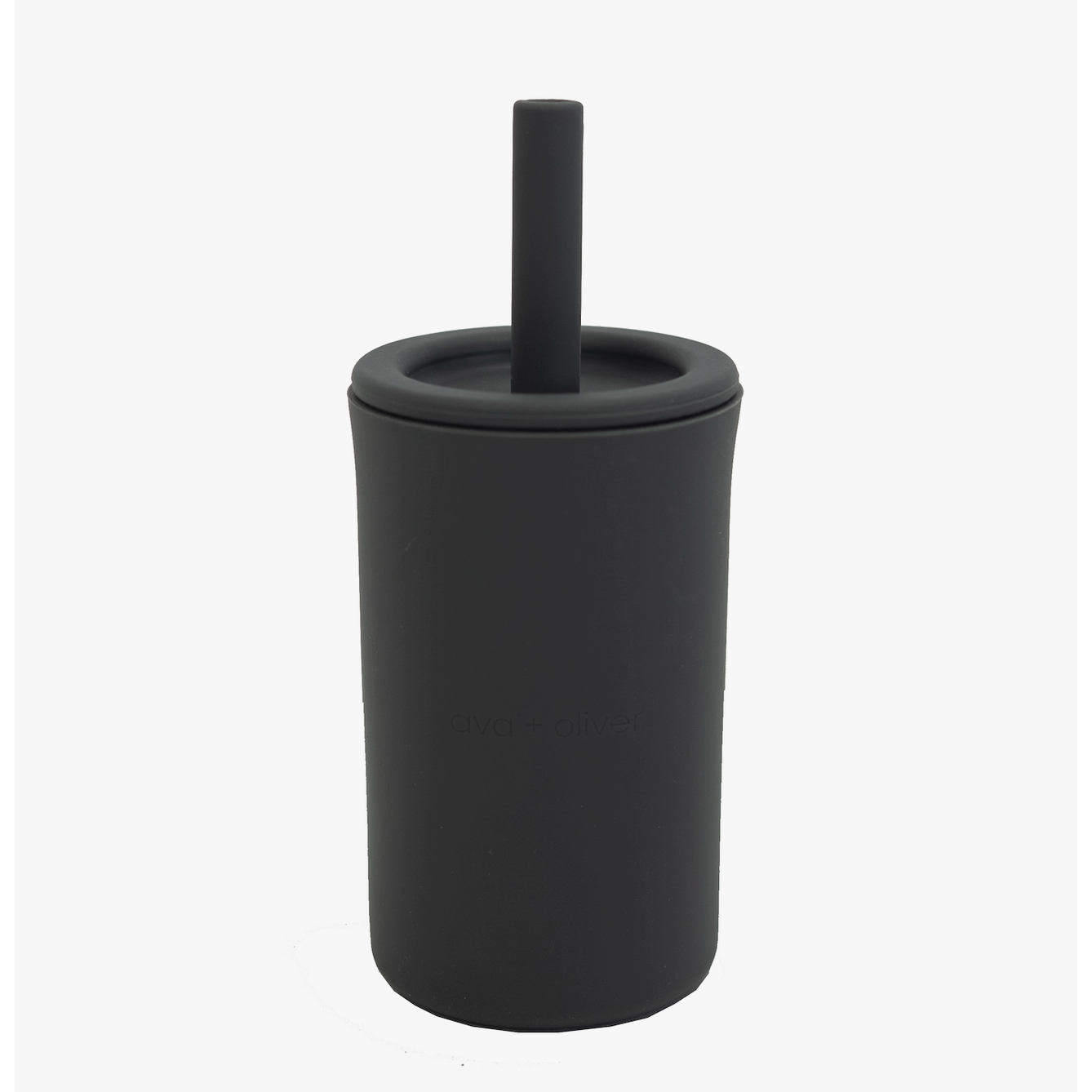 straw cup | charcoal