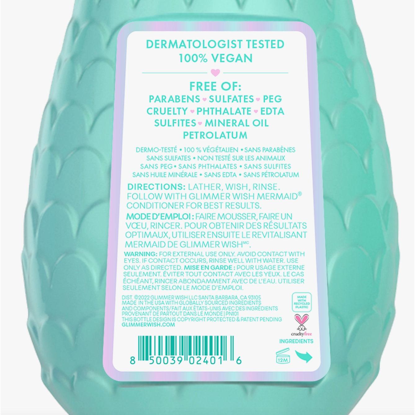 mermaid shampoo