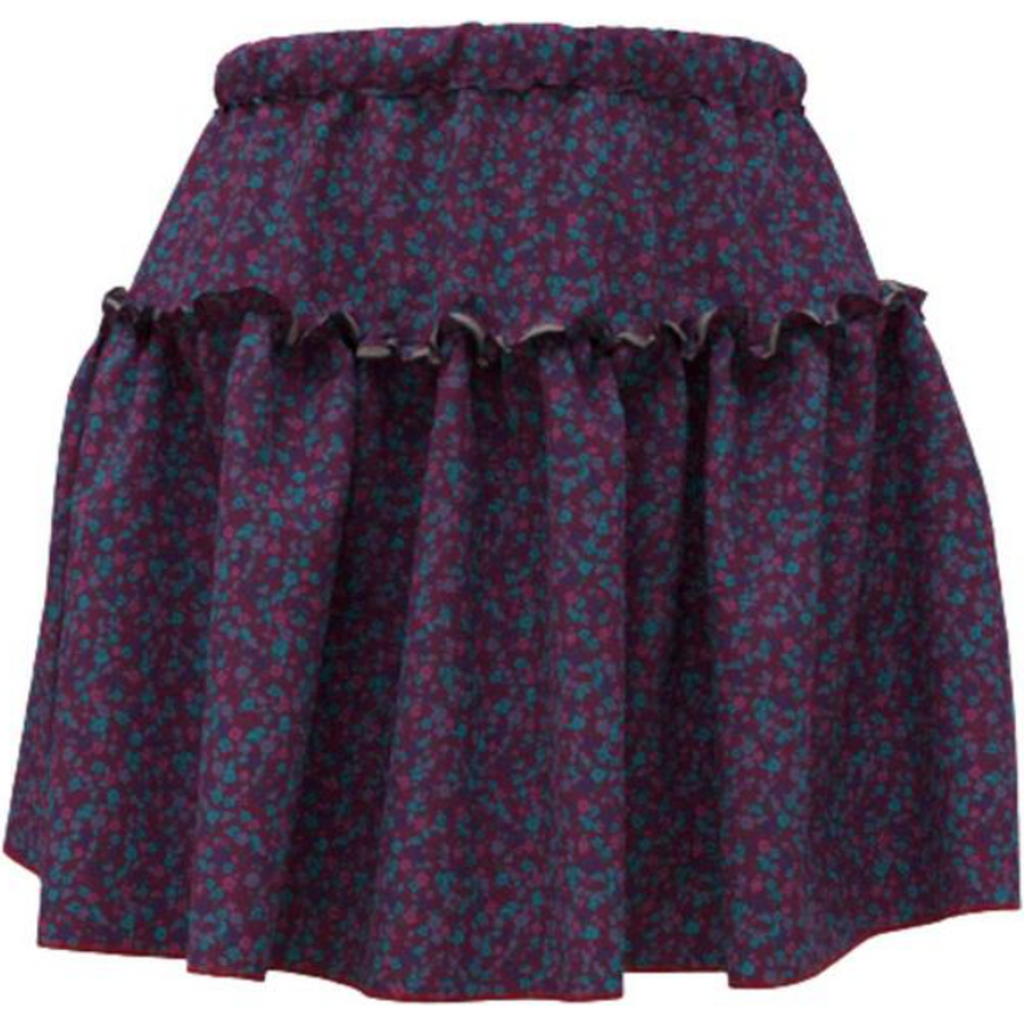 drew mini skirt | ditsy fall