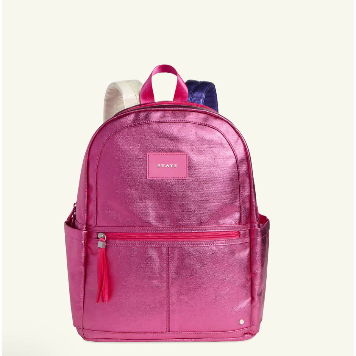 kane kids double pocket backpack | hot pink/multi