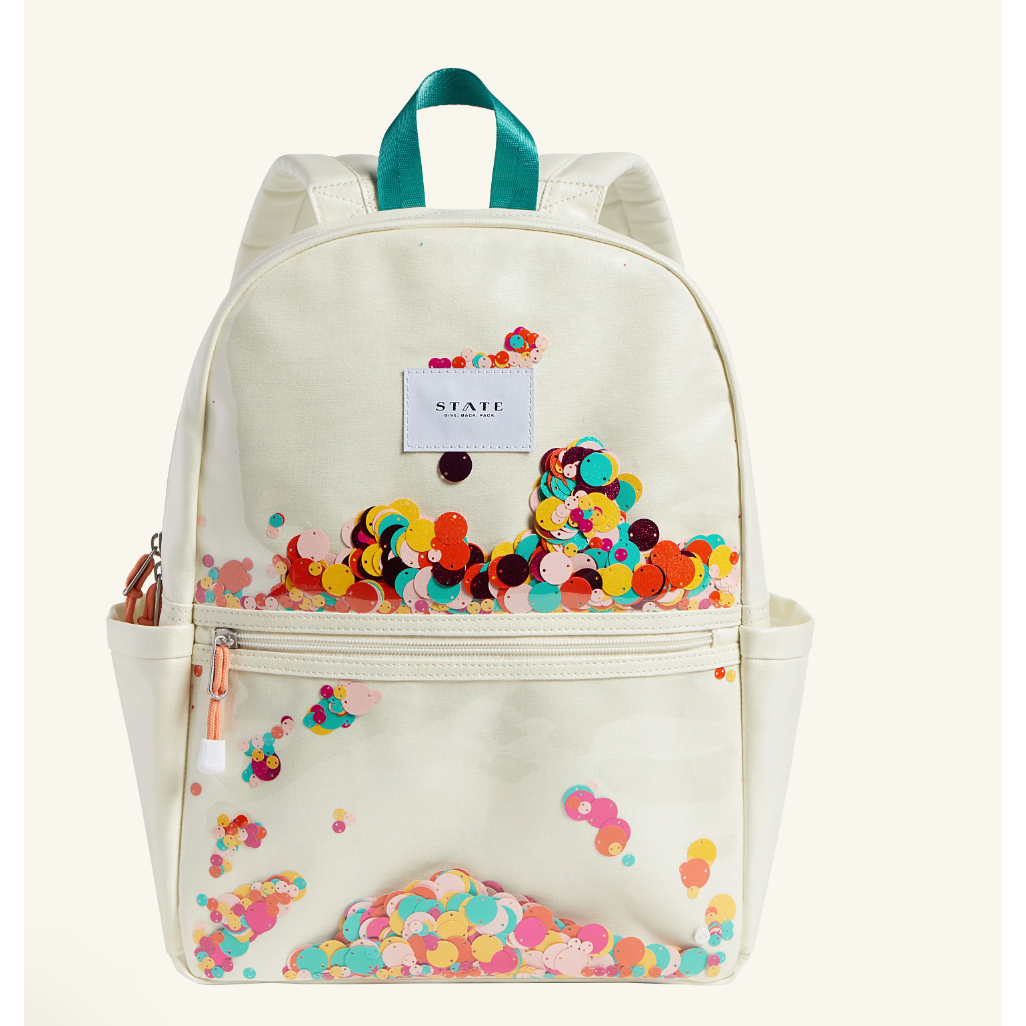 kane kids backpack | rainbow sequins